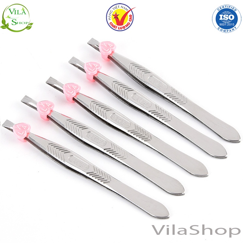 Nhíp Đa Năng Nhổ Lông Mày, Nhíp Nhổ Tóc Bạc, Tóc Sâu Màu Vàng HD - Thép Không Gỉ Hàng Chuẩn, Đẹp, Bám Tốt