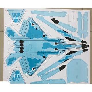 Kit F22 flat xốp bao đập