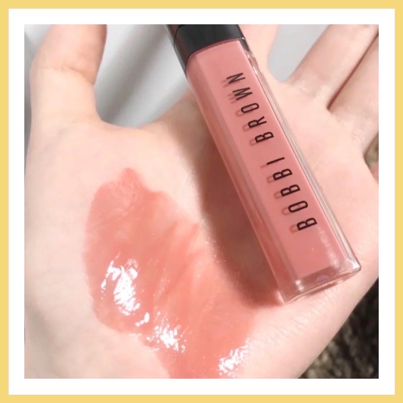 Son Bobbi Brown  Son bóng Bobbi Brown In the Buff Crushed Oil-Infused Lip Gloss fullsize 6ml màu cam đào