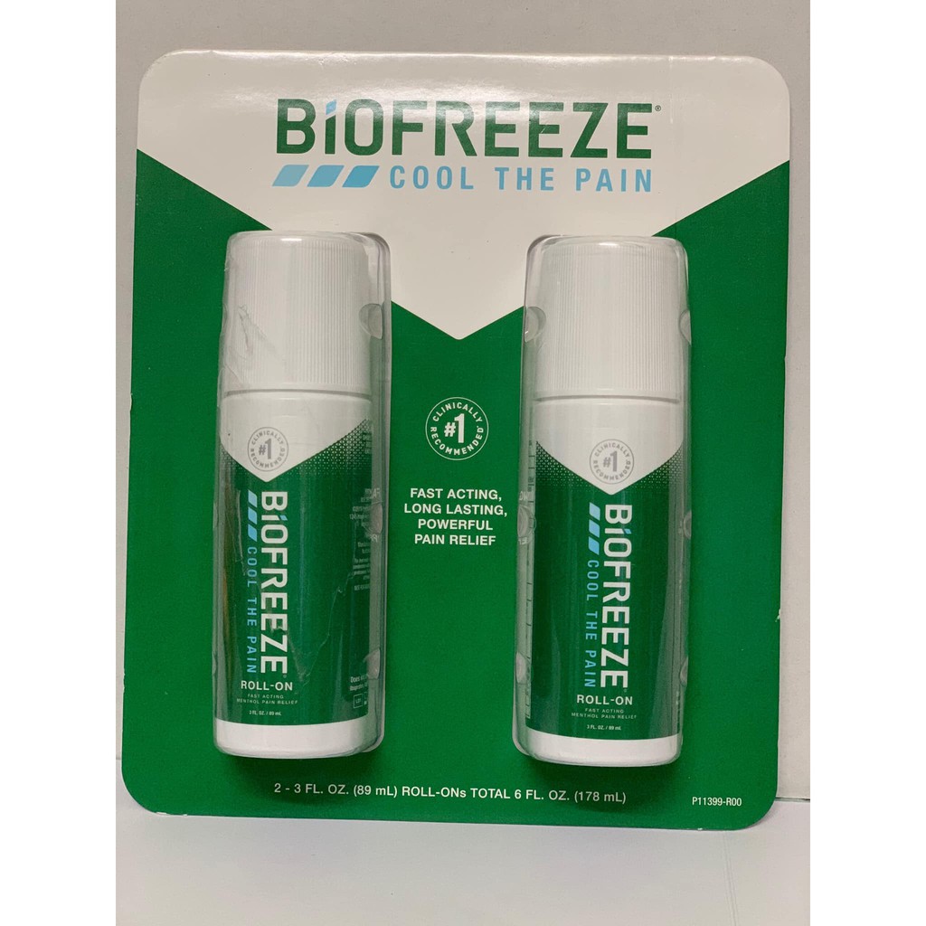 Dầu Xoa Bóp Giảm Đau Biofreeze Cool The Pain 89ml - Mỹ