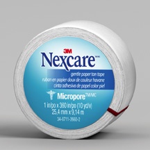 Băng dính y tế cuộn giấy 3M Nexcare 530-P1, kt 2,5cm x 9,1m
