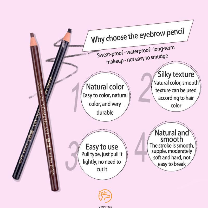 Chì Xé Kẻ Mày 3 Màu Tùy Chọn