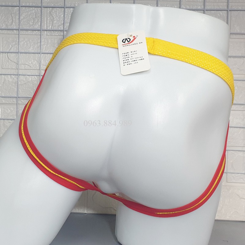 Quần lót nam tam giác W.02 khoét sau chất thun lưới nhiều màu cho anh em- Ảnh, video shop làm