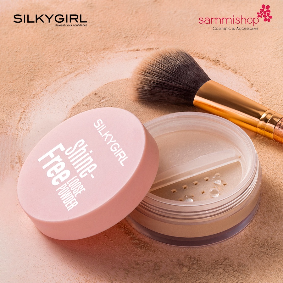 Silky Girl Phấn phủ Shine-Free Loose Powder 10g