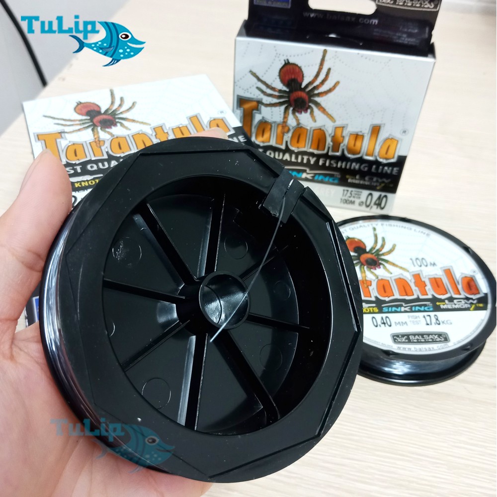 Dây Cước Câu Cá Tàng Hình TARANTULA 100 Mét - Dây Cước Câu Cá Siêu Bền - Đủ Size