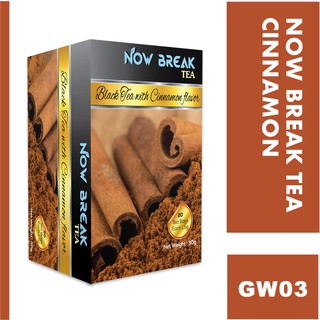 Trà quế now break tea - combo 2 hộp, hsd t12.2023