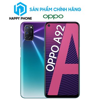 Điện thoại OPPO A92 (8GB/128 GB) - Hàng chính hãng, Mới 100%, Bảo hành 12 tháng