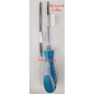 Bộ tua vít 2 đầu total tht250206