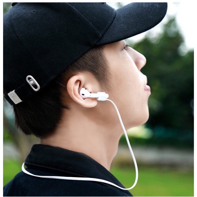 🔥HOT TREND🔥 ♥️ Bao da AIR POD kèm dây đeo chống rớt Baseus ♥️