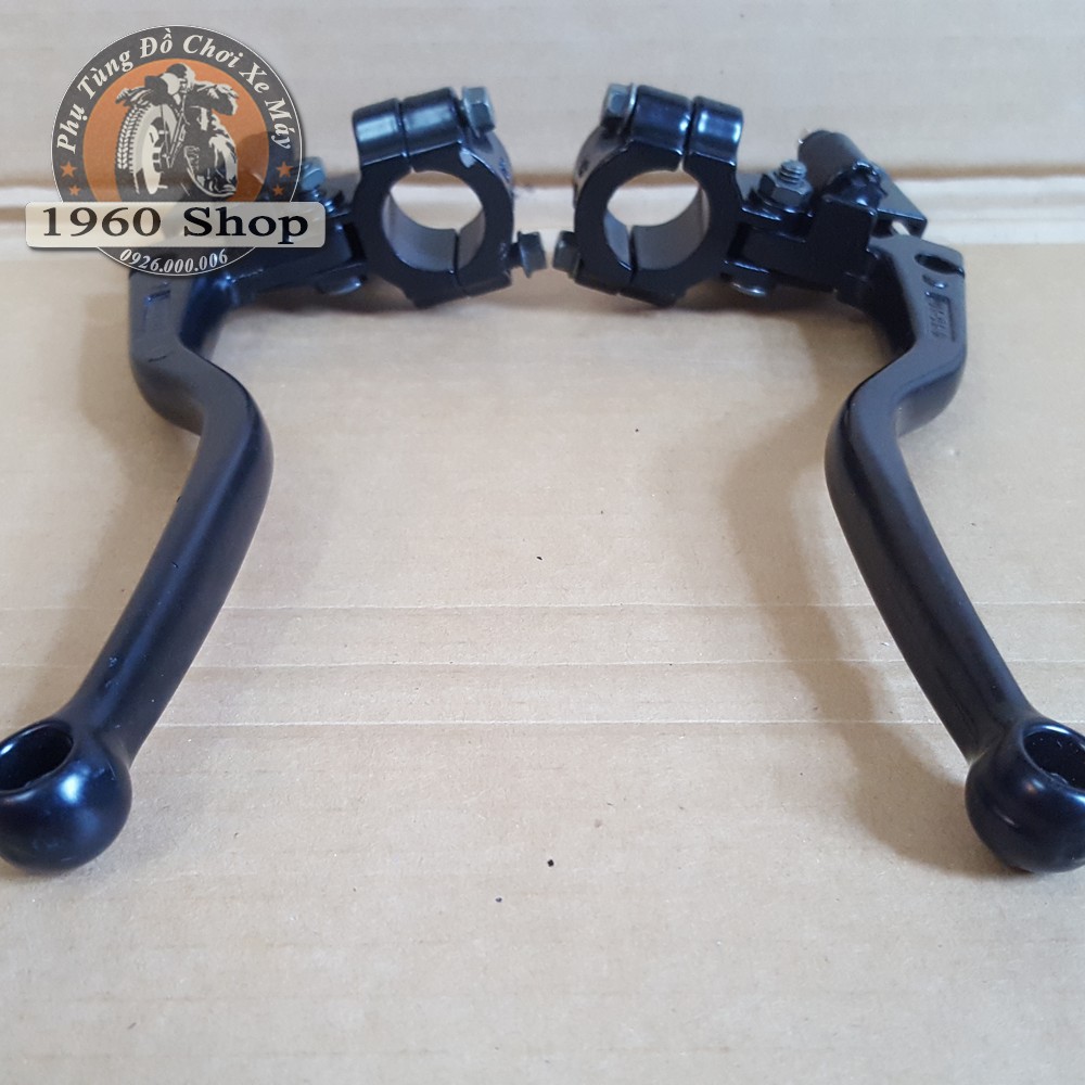 Tay phanh, tay thắng, tay côn xe máy chất liệu thép sơn tĩnh điện độ Cafe Racer Tracker CG125 SU GN125 CD 67 WIN