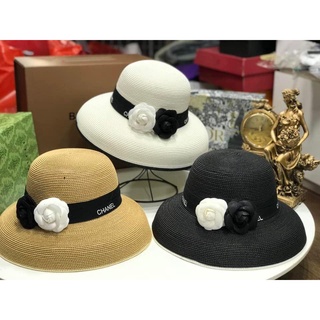 Nón cói nữ kiểu dáng mũ cói chuông lồng đèn hội an thắt ruy băng vintage nhiều màu hot trend đóng kèm hộp giữ form nón