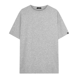 Áo Thun Basic Xám Chất Liệu Cotton Thoáng Mát