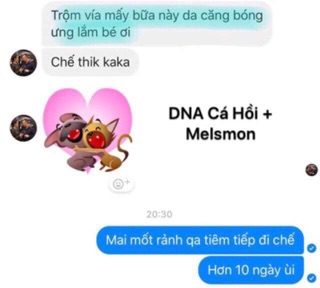 Combo DNA Cá Hồi Placentex + Melsmon căng bóng da