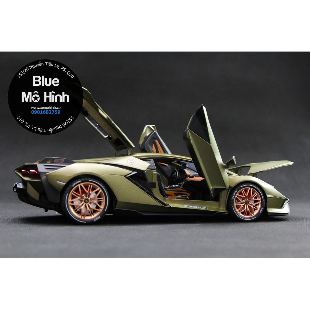 Blue mô hình | Xe mô hình Sian Lambo 1:18