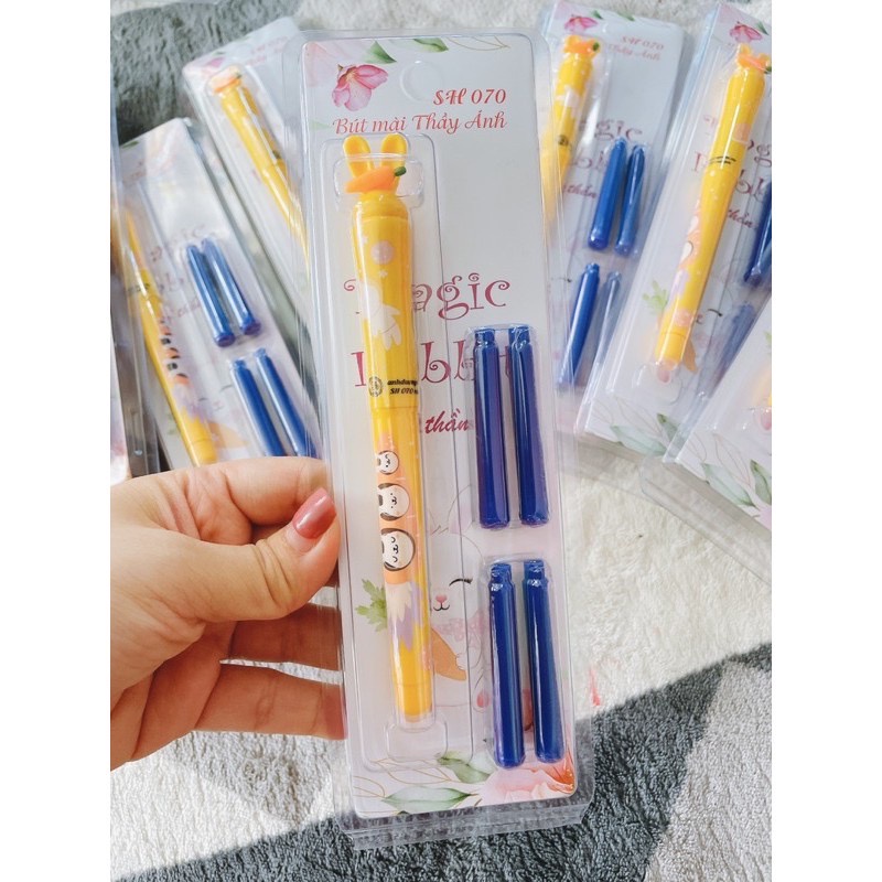 Bút máy SH070 hình thỏ_Bút mài Thầy Ánh_Ngòi êm, trơn