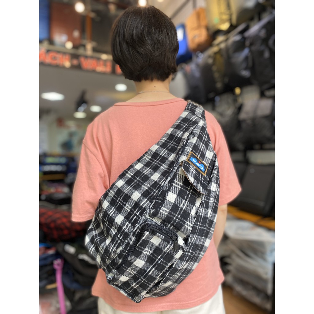 Balo Kavu Plaid Rope Bag