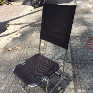 Ghế cafe xếp lưng cao 85cm