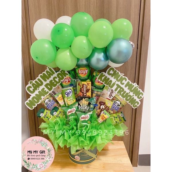 Bó hoa bánh kẹo
