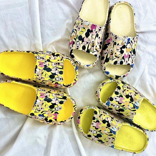 Dép đúc đế bánh mì quai ngang unisex dễ thương siêu bền D142