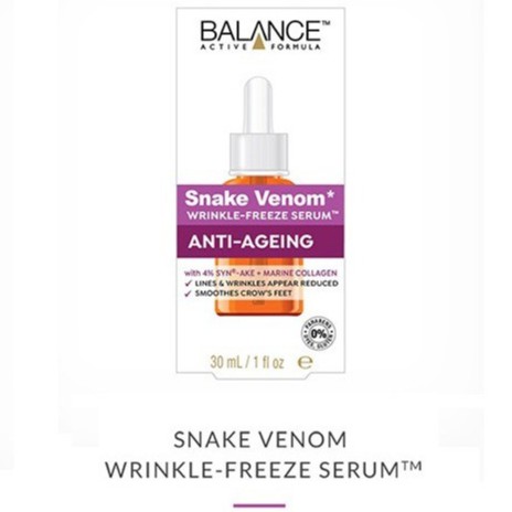 [CHÍNH HÃNG] Tinh Chất Dưỡng Da Balance Active Formula Wrinkle Freeze Serum 30ml