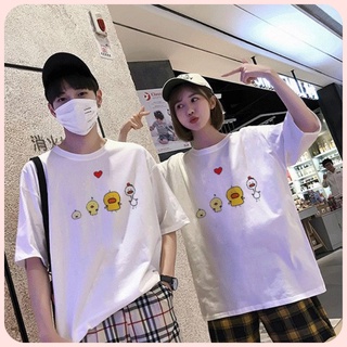 Áo Thun Cặp Đôi In Hình 4 Con Vịt