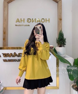 sơ mi cổ bèo