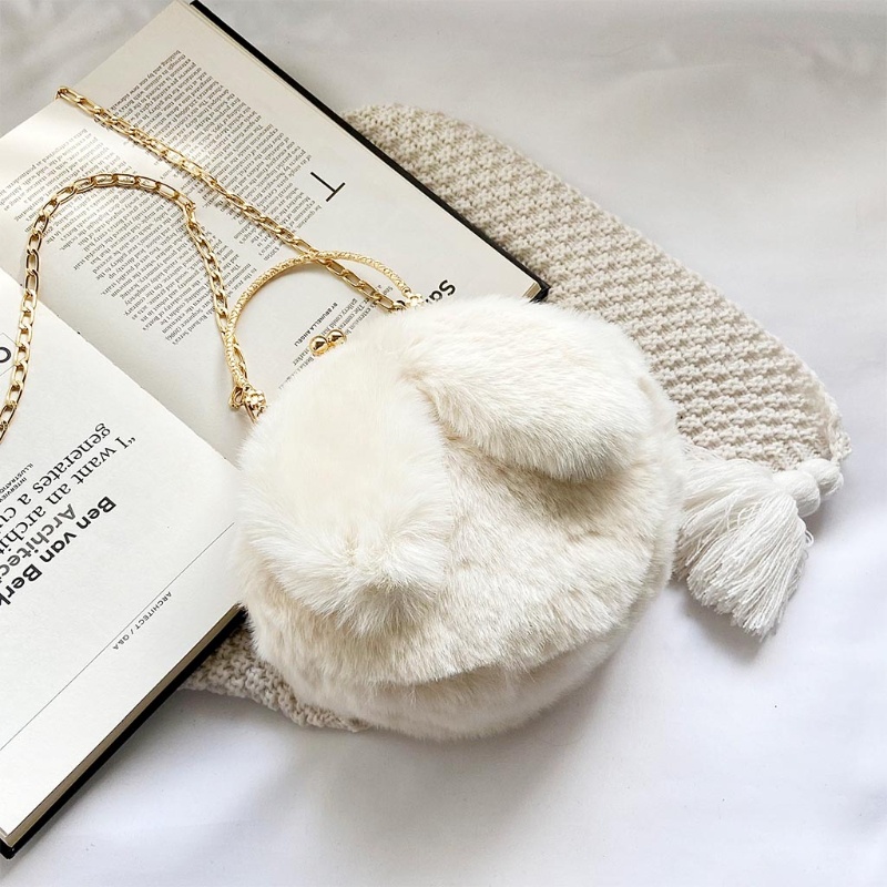 Túi Đeo Chéo Vai Hình Thỏ Thời Trang Sành Điệu Cho Nữ