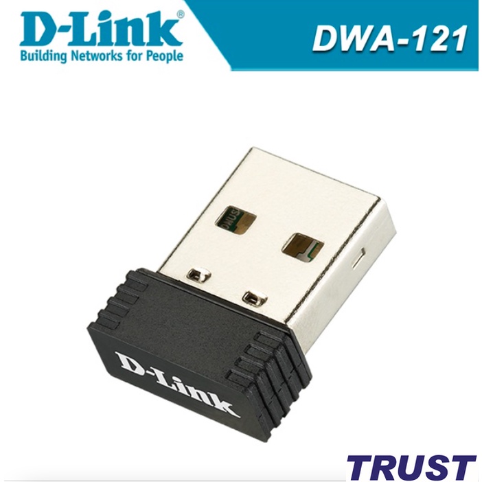 N 150Mbps USB Bộ thu WiFi Siêu nhỏ gọn- D-Link DWA-121 - Hàng Chính Hãng