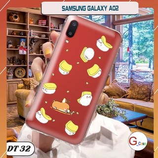 Ốp lưng điện thoại Samsung Galaxy A02 dẻo trong in hình