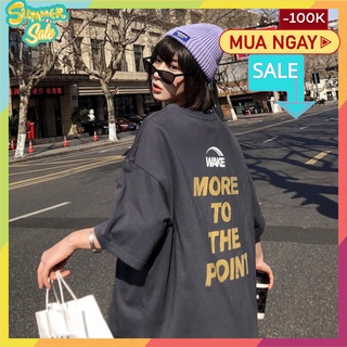 Áo thun nam nữ tay lỡ Unisex Basic Form Rộng chất Cotton Oversize