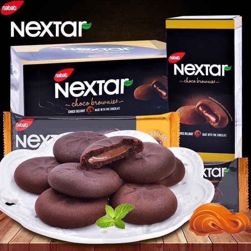 Bánh Chocolate Nabati Nexta sốt socola 112g-Ăn vặt NhiNhi