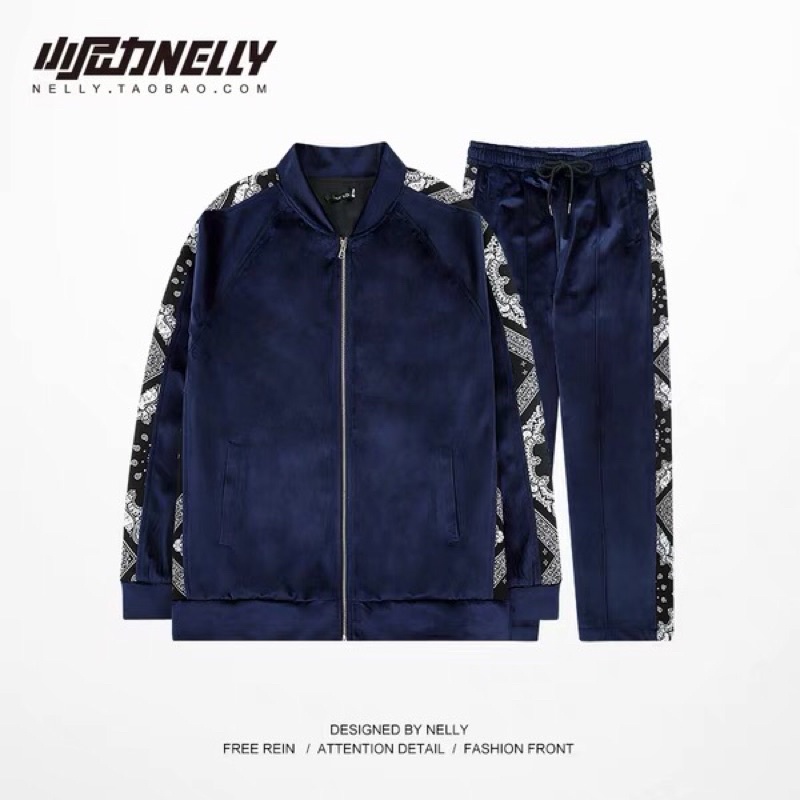 Áo khoác và quần nelly sale (có sẵn) hoạ tiết thổ cẩm