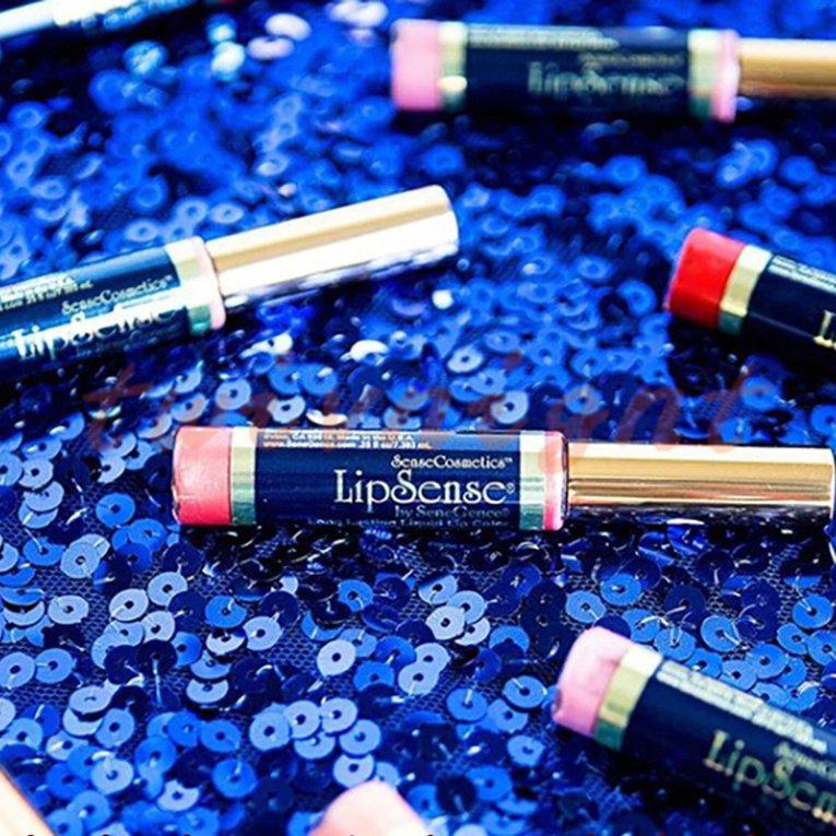 Son môi Lipsense 12 màu bóng tùy chọn lâu trôi không gây bết dính