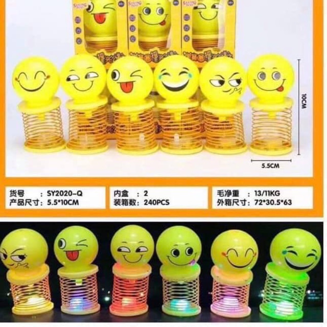 Combo 100 emoji có đèn