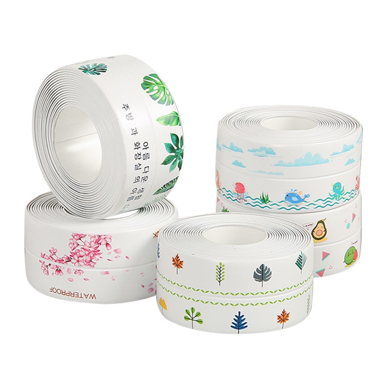 Cuộn băng keo dùng để dán viền bồn rửa chén nhà bếp / phòng tắm chống thấm nước / nhà bếp 2.2 / 3.8cm