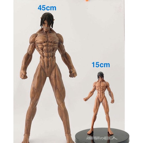 Mô hình Titan tiến công Erren cao 45cm và 15cm - Attack on Titan