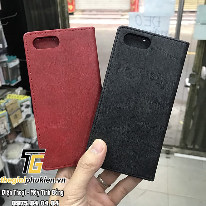 Bao da dạng ví BlackBerry Key2 Luxury Leather