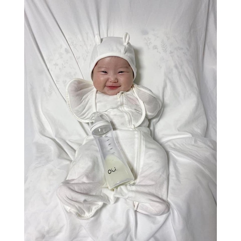 Set 2 bình sữa OU:Wish PA cao cấp cho bé 140ml,  260ml