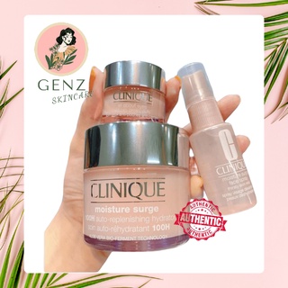 Set dưỡng da Clinique hồng 3 món clinique moisture surge 100h - GENZ Skincare