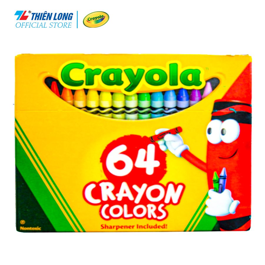 Bộ bút sáp 64 màu CRAYOLA 520064