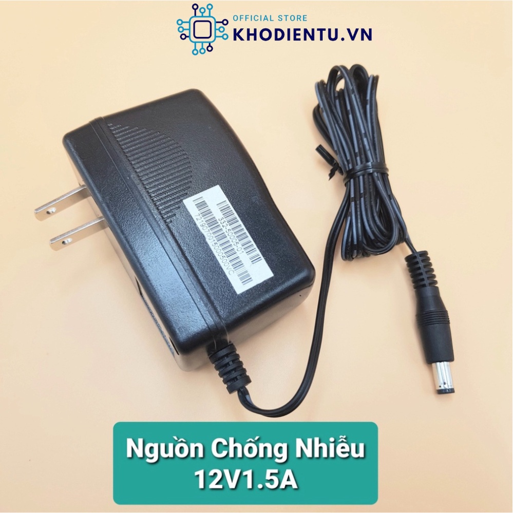 Nguồn Chống Nhiều 12V 1.5A Chính Hãng Netgrear 2ABB018F💦Bộ Chuyển Đổi Nguồn AC/DC 12V1.5A Jack 5.5x2.1MM