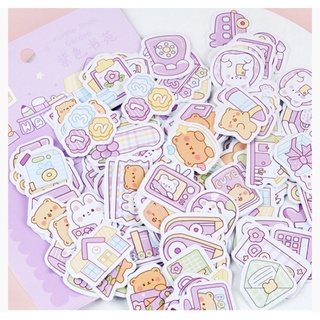 Set 100 miếng sticker siêu dễ thương