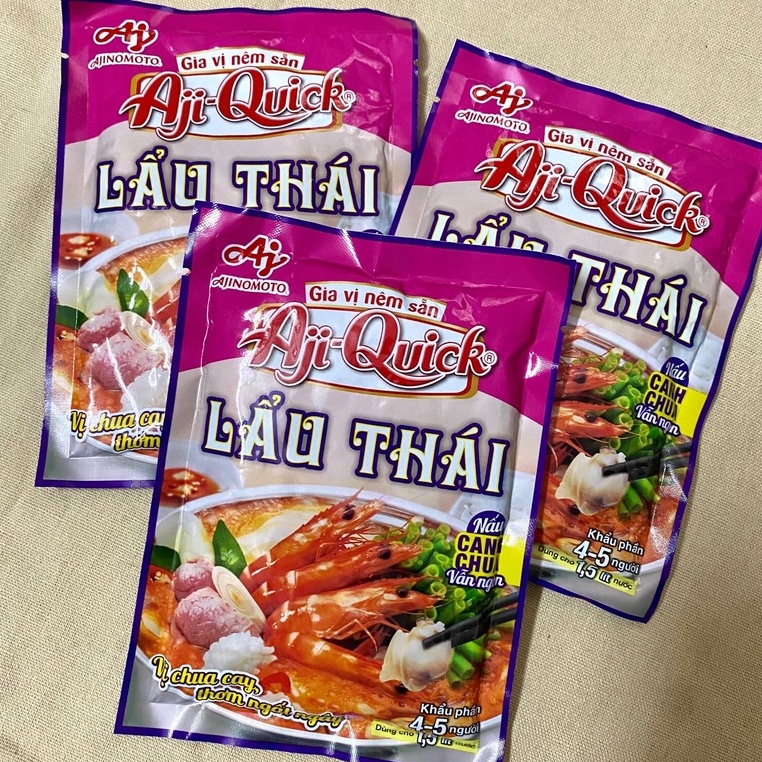 Gia vị nêm sẵn lẩu Thái Aji-Quick gói 55g | BigBuy360 - bigbuy360.vn