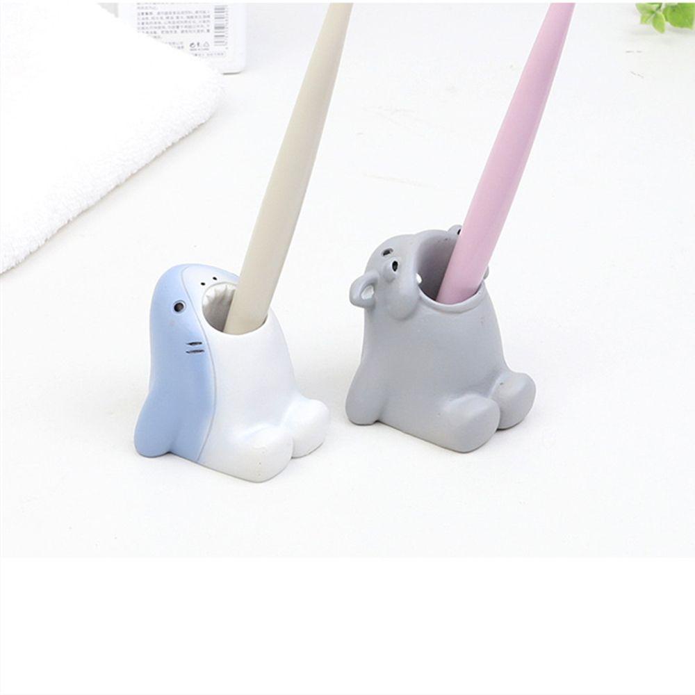 FOREVER New Bathroom Storage Cartoon Animal Ornaments Toothbrush Rack Cute Creative Bathroom Home Holder
