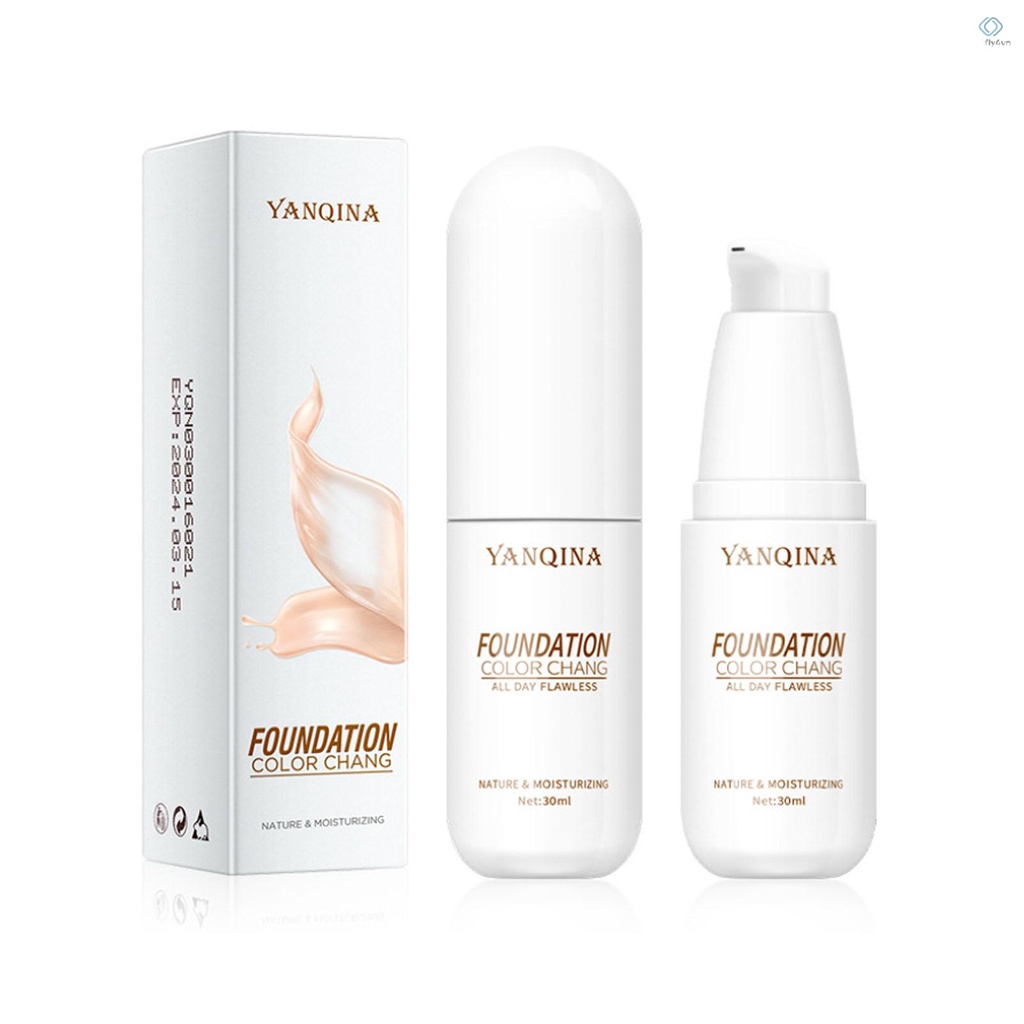 Kem nền BB che khuyết điểm dưỡng ẩm kiểm soát dầu thay đổi màu sắc YANQINA 30ml
 | BigBuy360 - bigbuy360.vn