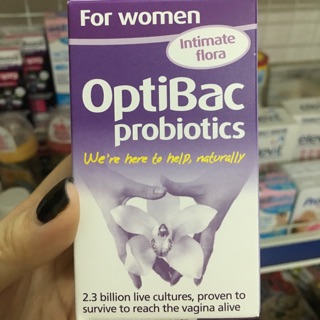 Men Optibac tím 90 viên 