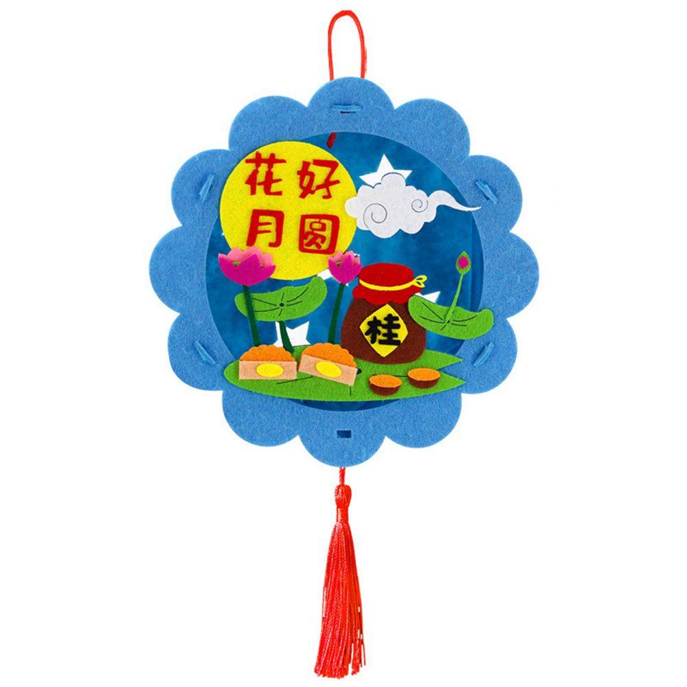 YIYU Lồng Đèn Hình Thỏ Trung Hoa Thủ Công DIY