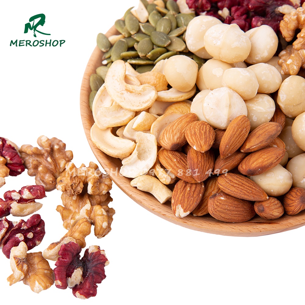 500GRAM MIX HẠT SẤY NGUYÊN VỊ SHOP MẸ RÔ