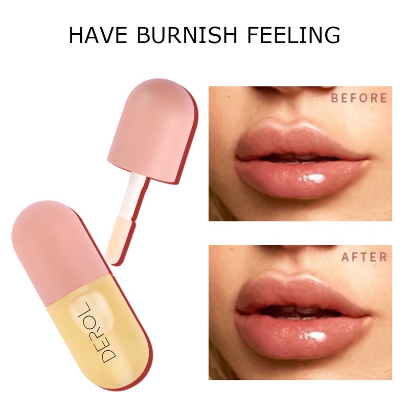 Son Bóng Trong Suốt Dưỡng Ẩm Làm Đầy Môi