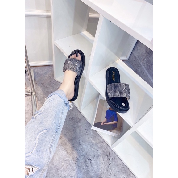 Dép nữ bản ngang nhúm 3D đế đúc siêu xinh hàng chất lượng cao lên chân cực đẹp - Chi Chanh Store